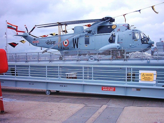 Trực thăng Sea King của Hải quân Ấn Độ